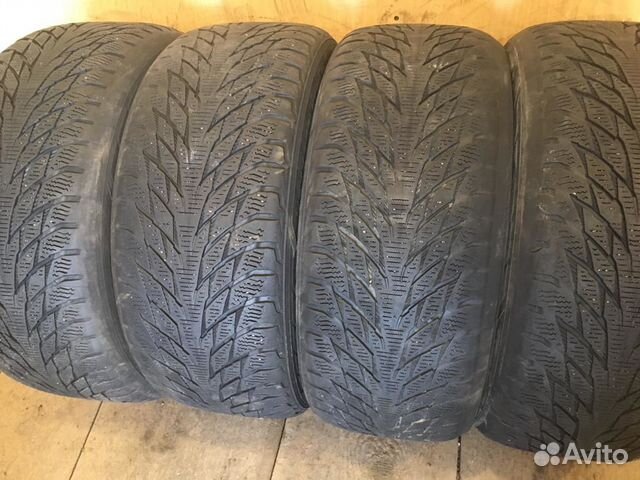 Шины 225/50 R17 б/у 4шт Nokian hakka R2