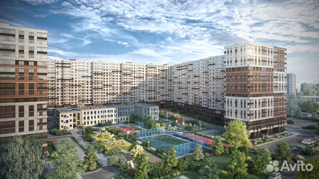 1-к квартира, 41.4 м², 4/17 эт.