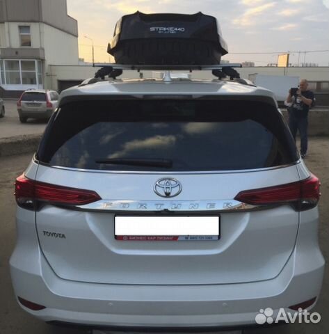 Бокс на крышу strike 440 (Черный глянец) Бокс на крышу strike 440 (Черный глянец)