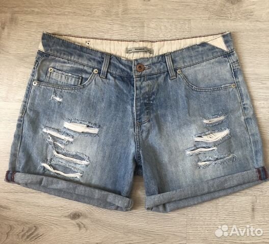 Шорты джинсовые pull&bear Шорты джинсовые pull&bear