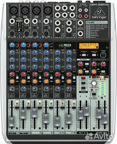 Микшер behringer xenyx QX1204USB