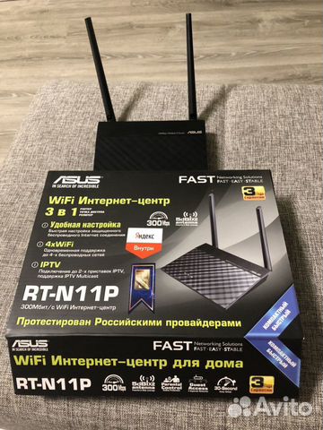 Роутер asus RT-N11P Роутер asus RT-N11P