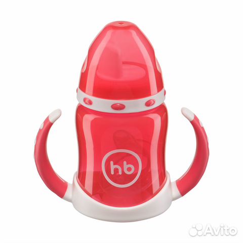 Поильник с двумя насадками HB Feeding Cup 180 мл Поильник с двумя насадками HB Feeding Cup 180 мл