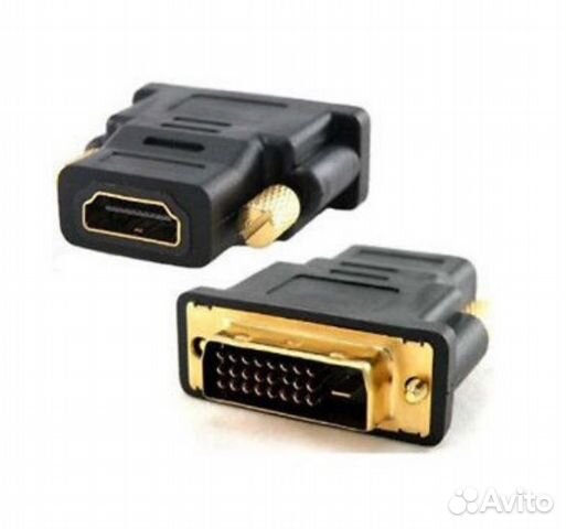 Переходник adapter DVI-hdmi hdmi (f) DVI-D (m)