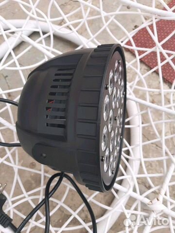 Прожектор par 18*18 w мультичип + UV Прожектор par 18*18 w мультичип + UV