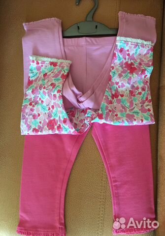 Новые комплекты лосин, маек Mothercare, рр.104-110