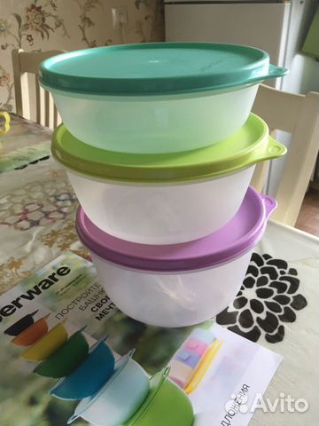 Чаши Супер «Хит-парад» (1/1,5/2 л) Tupperware