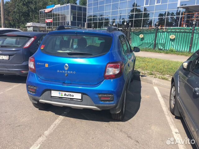 Renault Sandero Stepway 1.6 AT, 2017, 10 450 км