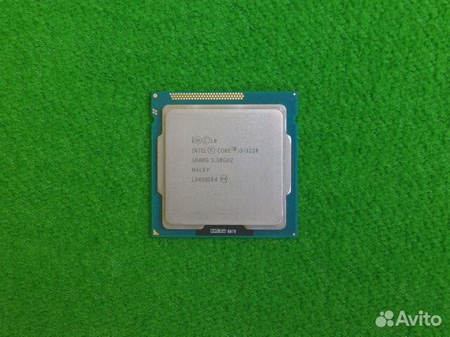 1155 Intel Core i3-3220 / 4 потока 3.3ghz