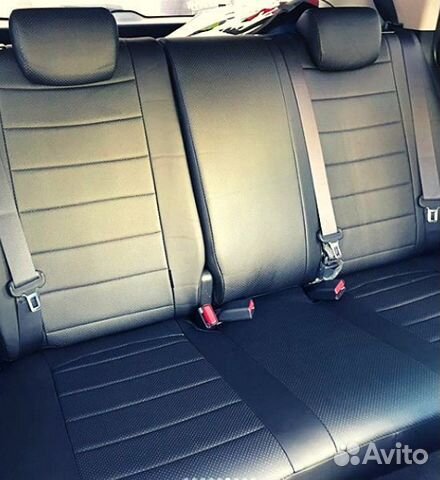 Авточехлы из экокожи для Хендай Крета