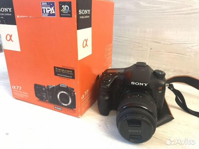 Фотоаппарат Sony Alpha a77 Фотоаппарат Sony Alpha a77
