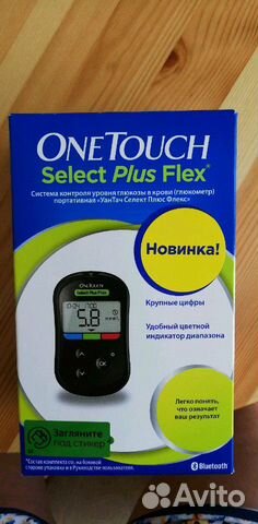 Глюкометр OneTouch Select Plus Flex