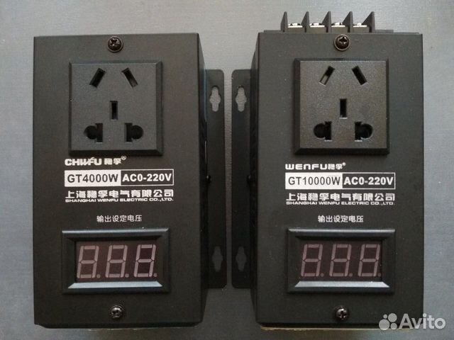Регуляторы мощности 220в (4000w и 10000w) Регуляторы мощности 220в (4000w и 10000w)