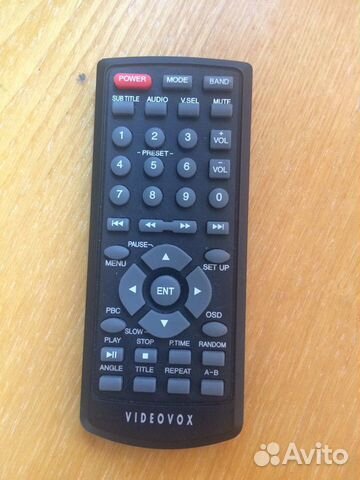 Выдвижная видео магнитола videovox PAV-1500 Выдвижная видео магнитола videovox PAV-1500