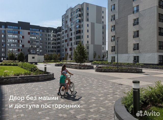 1-к квартира, 43.6 м², 3/16 эт. 1-к квартира, 43.6 м², 3/16 эт.