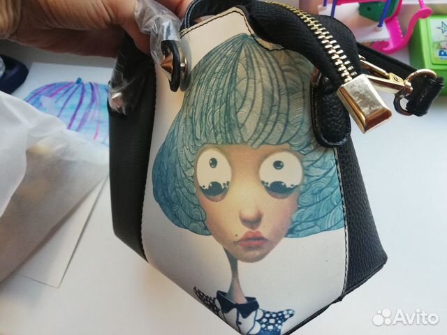 Сумка с лицом Сумка с лицом