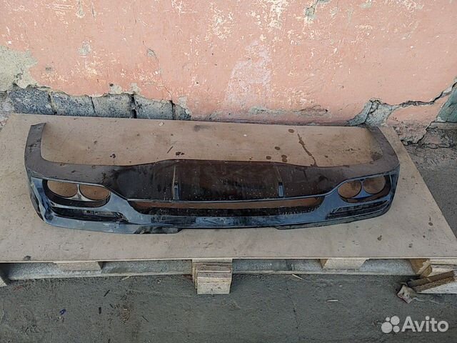 Юбка заднего бампера Kia Stinger