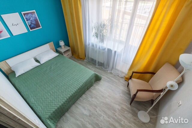

1-к. квартира, 35 м², 2 кровати
