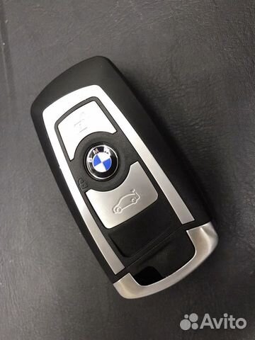 Корпус Ключа Bmw f серии три кнопки хром