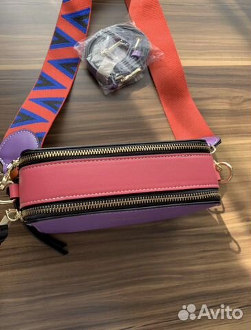 Сумка кроссбоди colorblock новая