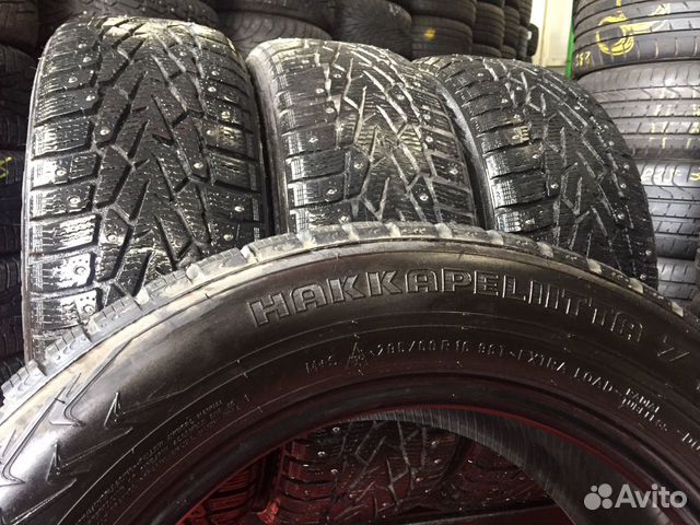 R16 205/60 зимний комплект как новый Nokian7