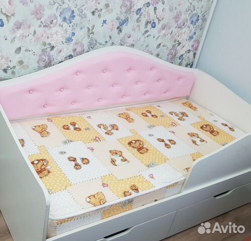 Новая детская кровать 80х160см и матрас Новая детская кровать 80х160см и матрас