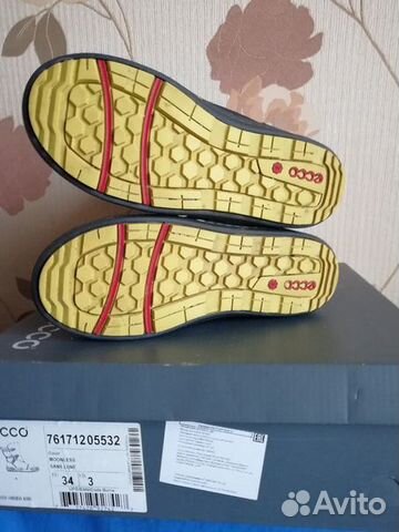 Зимние сапоги Ecco