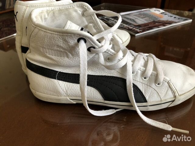 Кеды кожаные Puma (р.40) Кеды кожаные Puma (р.40)