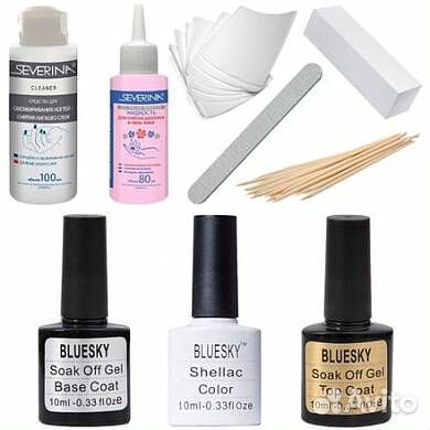 Стартовый набор для маникюра без лампы