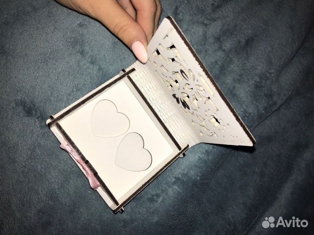 Коробочка для колец, свадебная Коробочка для колец, свадебная