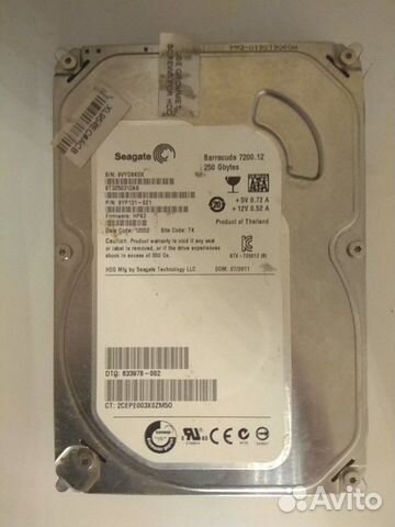 Hdd 250gb SATA