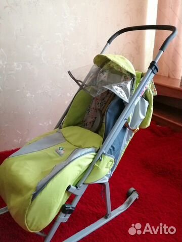 Коляска санки