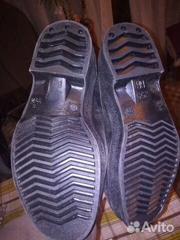 Сапоги резиновые черные размер 37 - 24 см Сапоги резиновые черные размер 37 - 24 см