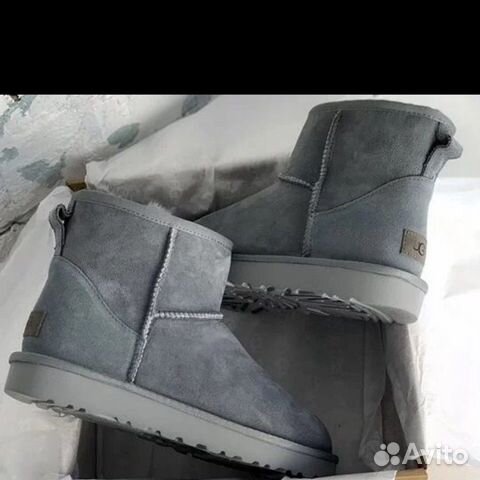 Угги серые мини ugg australia Угги серые мини ugg australia