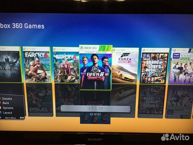 Xbox 360 slim +400игр прошитый Freeboot