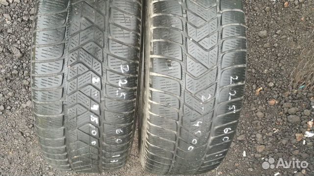Шины бу 225 60 17 Pirelli Sottozero 3 2шт Шины бу 225 60 17 Pirelli Sottozero 3 2шт