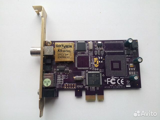 TV-тюнер gotview X5 3D Hybrid PCI-E TV-тюнер gotview X5 3D Hybrid PCI-E