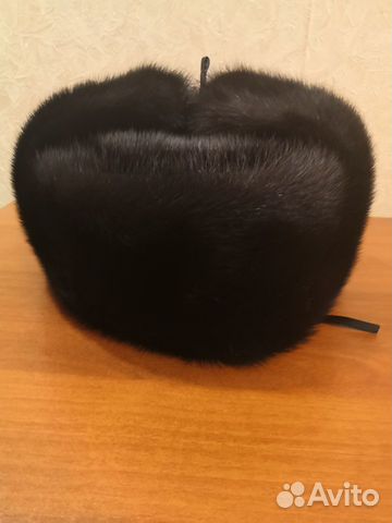 Шапка из меха норки мужская