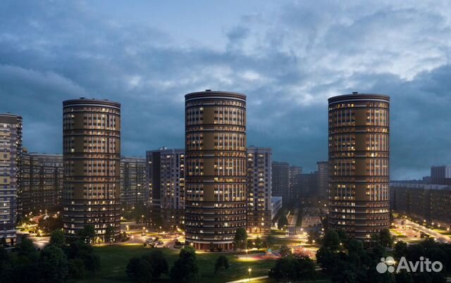 2-к квартира, 40.5 м², 6/21 эт.