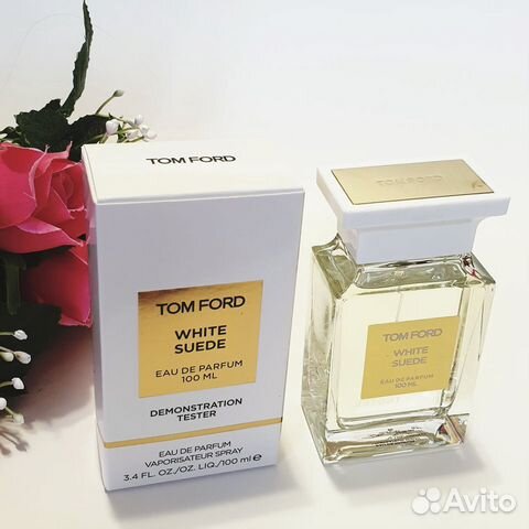 Tom Ford White Suede тестертом форд вайт суид Tom Ford White Suede тестертом форд вайт суид