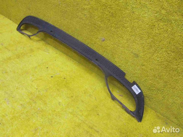 Юбка заднего бампера Mercedes C W205 (14-18) AMG A