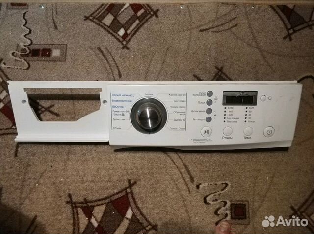 Панель управления стиральной машины LG F 1222 SDR