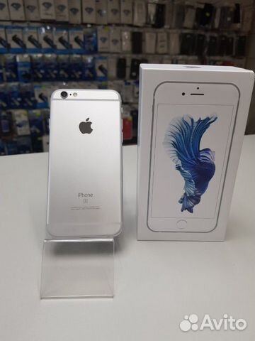89210014449 iPhone 6s Silver 64Gb Новый, Магазин