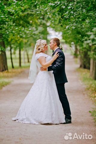 Свадебное платье р 52