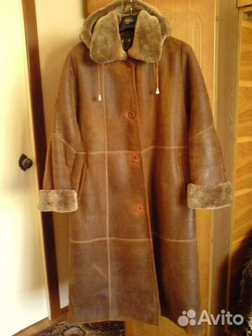 Дубленка женская натуральная (54-56) xxxl Турция