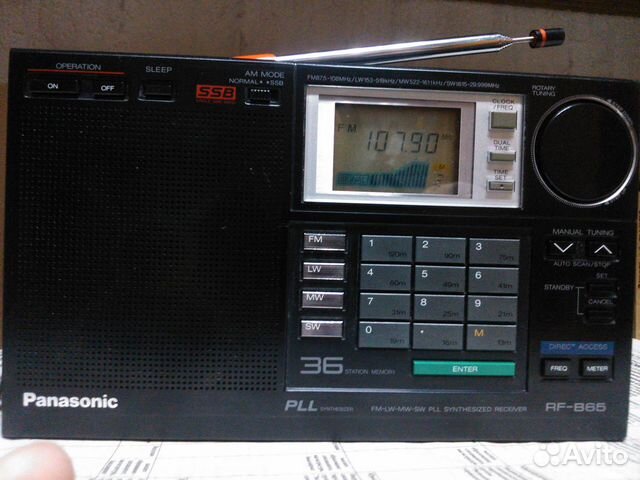 Радиоприёмник panasonic RF -B65D Радиоприёмник panasonic RF -B65D