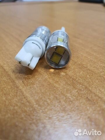 Лампочки led t10