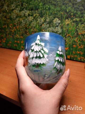 Новогодний подсвечник Hand Made Новогодний подсвечник Hand Made