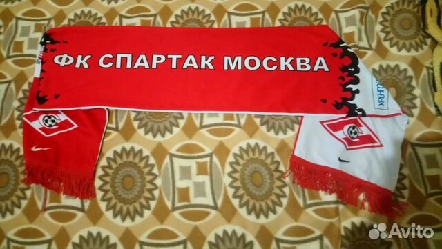 Шарф шёлковый Спартак - Москва
