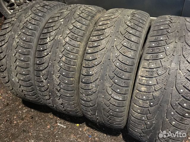 225 55 16 Nokian7 зимние шины бу 4шт art475